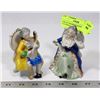 Image 1 : PAIR OF FIGURINES MADE IN OCCUPIED JAPAN.