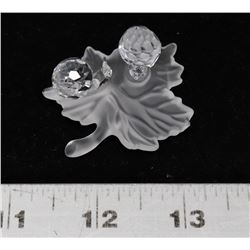 SWAROVSKI SNAILS ON LEAF RETIRED FIGURE