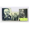 Image 1 : LOT OF 3 REPRINT RUSSIAN PHOTOS INCLUDES HITLER