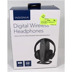 INSIGNIA DIGITAL WIRELESS TV HEADPHONES