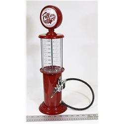 NOSTALGIC DESIGN GAS PUMP DRINK DISPENSER.