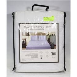 NEW WATERPROOF MICROFIBER QUEEN SIZE MATTRESS PAD