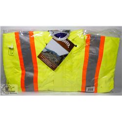 PIONEER WATERPROOF HI VIS RIPS TOP XL BIB PANTS
