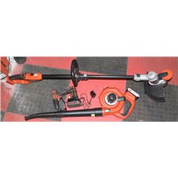 BLACK & DECKER 7PC 20V LITHIUM CORDLESS YARD &