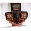 Image 1 : ESTATE ACCORDIAN STYLE JEWELLERY CABINET WITH