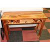 Image 1 : SOLID WOOD WRITING DESK, 41.5"X15"X30"