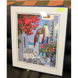 JEAN-CLAUDE CARSUZAN SIGNED SERIGRAPH COMES WITH