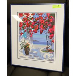 JEAN-CLAUDE CARSUZAN SIGNED SERIGRAPH COMES WITH