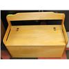 Image 1 : CHILDRENS WOOD STORAGE BENCH