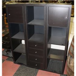 3 STORAGE TOWERS 16" X 58" X 15.5