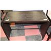 Image 1 : BLACK HALLWAY TABLE 38" X 15" X 30"