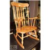 Image 1 : 1960S WOODEN ROCKING CHAIR