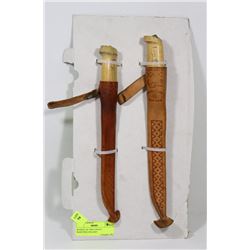 BUNDLE OF TWO 6 INCH J. MARTTIINI FINLAND