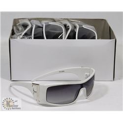 BOX OF FENDI STYLE WHITE DESIGNER SUNGLASSES