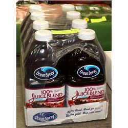 CASE OF 8 OCEAN SPRAY 60 OZ (1.77L) 100% JUICE