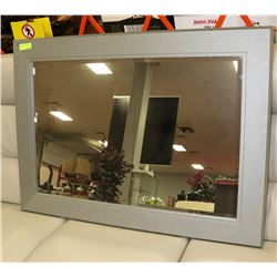 SHOWHOME GREY FRAMED MIRROR