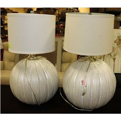 SHOWHOME PAIR OF LAMPS