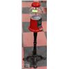 Image 1 : VINTAGE CANDY DISPENSER WITH CAST IRON BASE