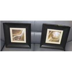 PAIR OF SHOWHOME SPORTS WALL HANGINGS