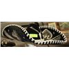 Image 1 : BLACK AND WHITE AND SILVER SOMBRERO