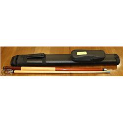 21 OZ DUFFERIN POOL CUE IN PROTECTIVE CASE
