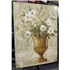 Image 1 : LARGE FLORAL CANVAS PICTURE