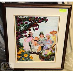 ACRYLIC PAINTING BY GORDON MCLELLAN, 2002 25 X 29