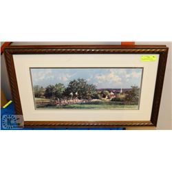 PAUL LANDRY SIGNED AND NUMBERED "APPLE ORCHARD"