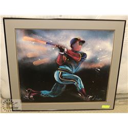 TERRY ROSE BASEBALL ART PRINT