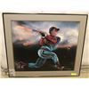Image 1 : TERRY ROSE BASEBALL ART PRINT