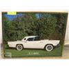 Image 1 : FRAMED 1957 WHITE T-BIRD PICTURE