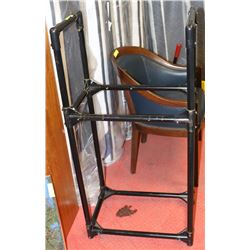 BLACK INDOOR/OUTDOOR 4-TIRE STORAGE