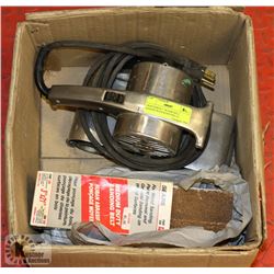 CRAFTSMAN 3" 60 AMP BELT SANDER WITH SEVEN BELTS