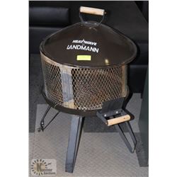 OUTDOOR HEATWAVE BY LANDMANN CAST IRON FIRE PIT.