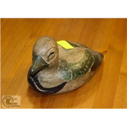 RAKU  HAIDA GWAII STYLE DUCK BY BRIEN FOERSTER