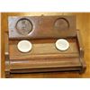Image 1 : INKWELL WITH PORCELAIN INK POTS