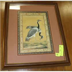 LARGE FRAMED PRINT "HERONS"