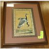 Image 1 : LARGE FRAMED PRINT "HERONS"