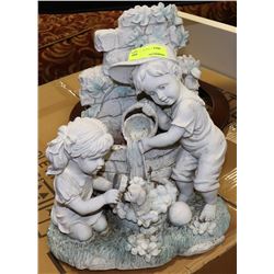 BOY AND GIRL GARDEN ORNAMENT