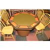 Image 1 : VINTAGE POKER TABLE