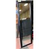 Image 1 : BLACK FRAMED MIRROR ON STAND