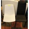 Image 1 : 2 BLACK AND WHITE SHOW HOME CHAIRS