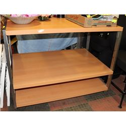 TABLE, ADJUSTABLE 3 LEVELS, ON CASTERS 48" X 32"