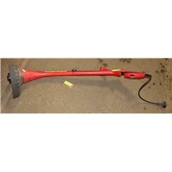 RED ELECTRIC WEED WACKER.
