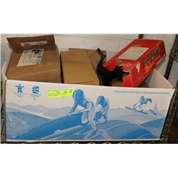 LOT OF ASSORTED FORD PARTS, 2 BRAKE CALIPERS,