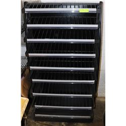 9 LEVEL DISPLAY RACK 28" X 52"