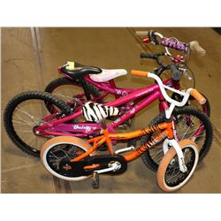 LOT OF 3 KIDS BIKES