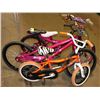 Image 1 : LOT OF 3 KIDS BIKES
