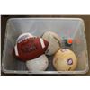 Image 1 : BOX OF ASST BALLS