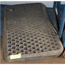 LOT OF 3 RUBBER DOOR MATS